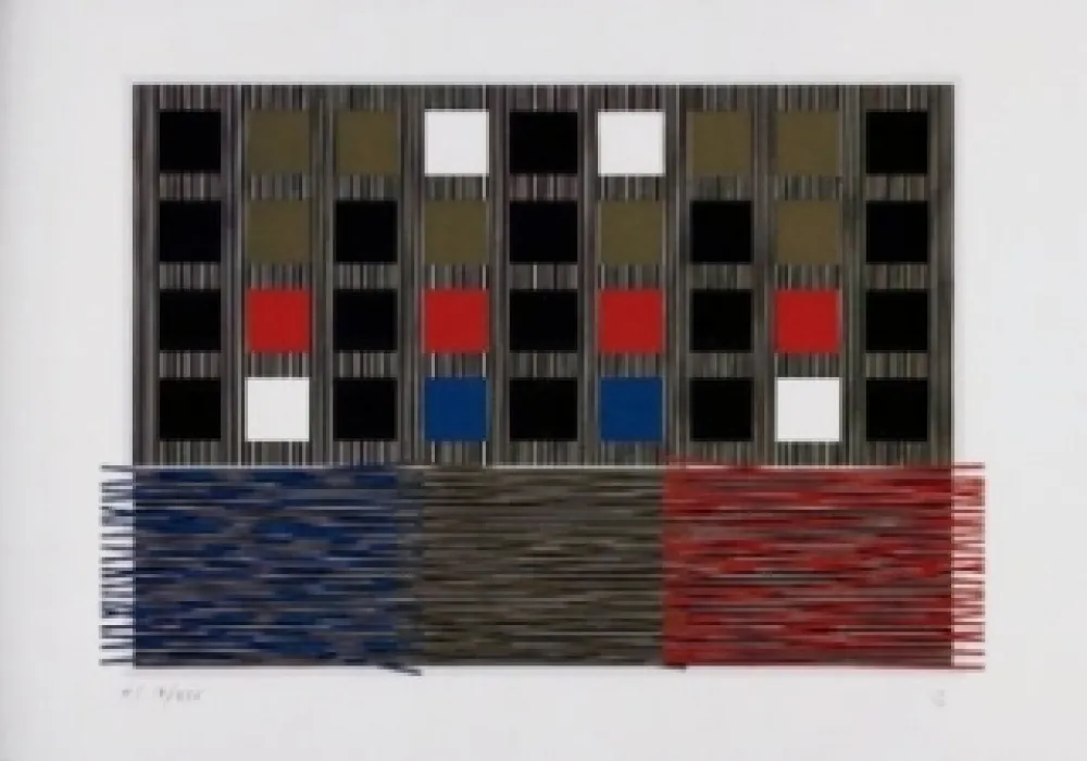 Screenprint Soto - Sans titre