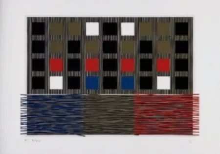 Screenprint Soto - Sans titre