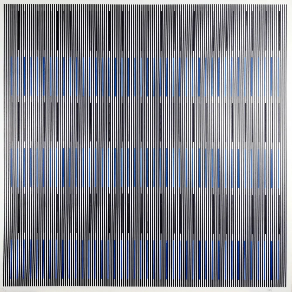 Screenprint Soto - Untitled 