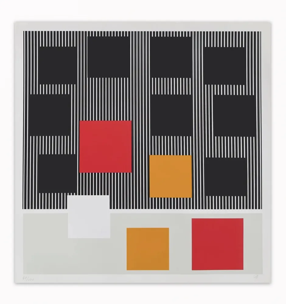 Screenprint Soto - Untitled