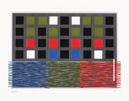 Screenprint Soto - Untitled