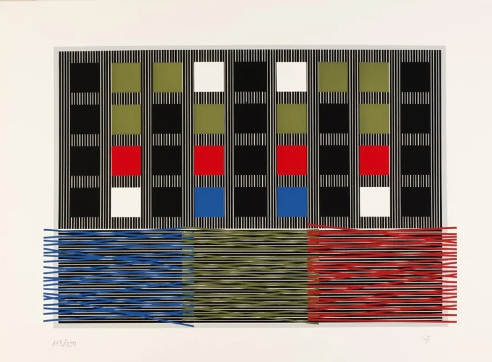 Screenprint Soto - Untitled