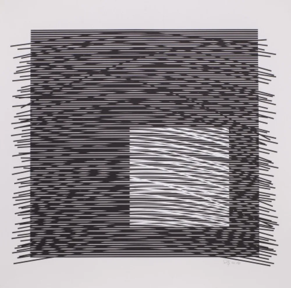 Screenprint Soto - Untitled 