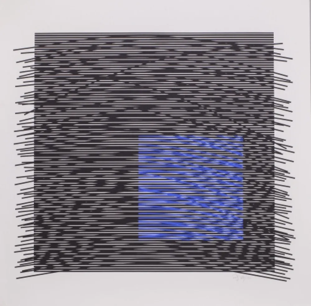 Screenprint Soto - Untitled 