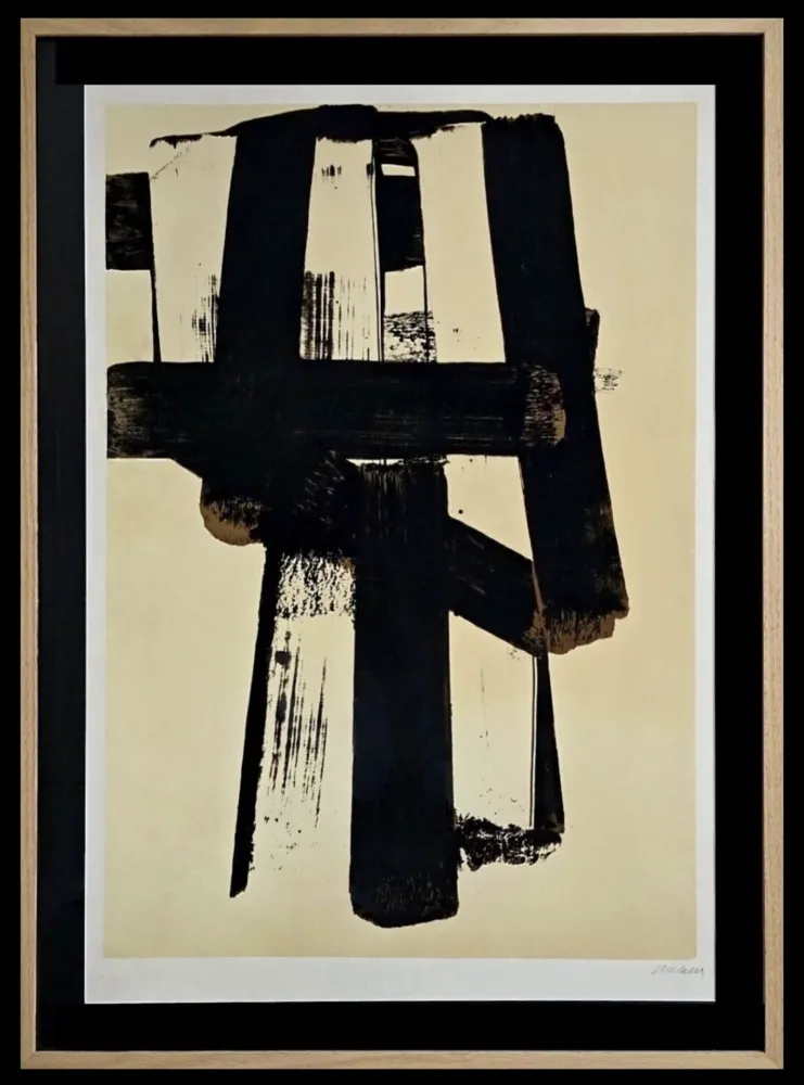 Lithograph Soulages - 31