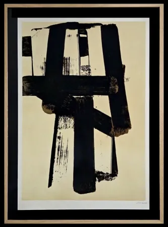 Lithograph Soulages - 31