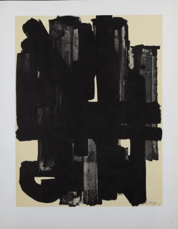Offset Soulages (After) - Composition #8