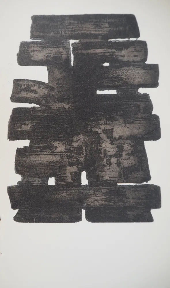 Lithograph Soulages - Eau Forte XIII