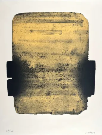 Engraving Soulages - Eau-forte XXIX 