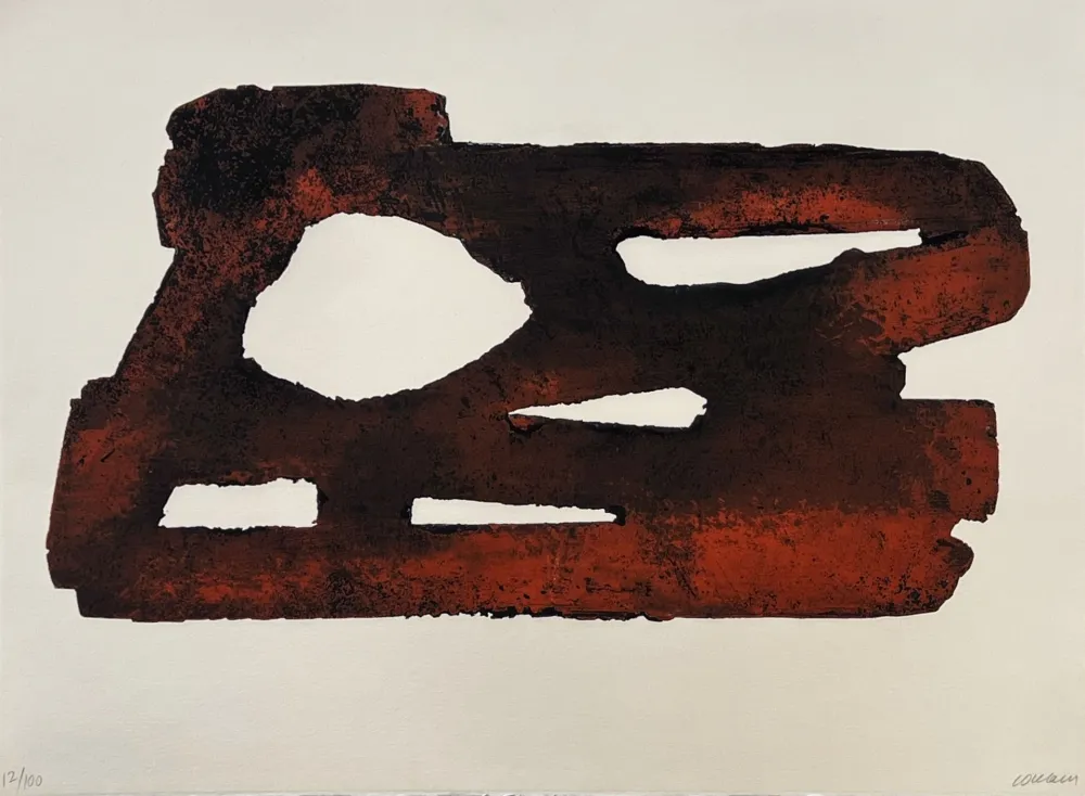 Engraving Soulages - Eau forte XXVII 