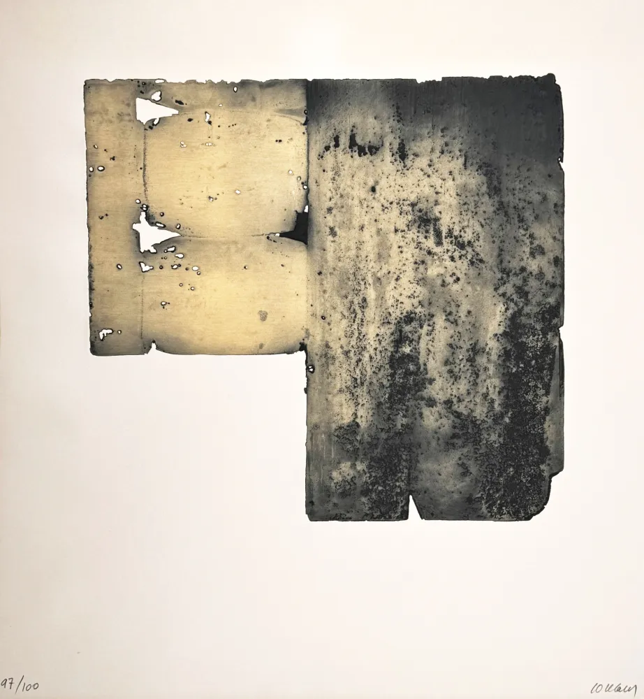 Engraving Soulages - Eau-forte XXXV 