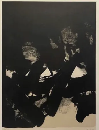 Lithograph Soulages - Lithographie 13