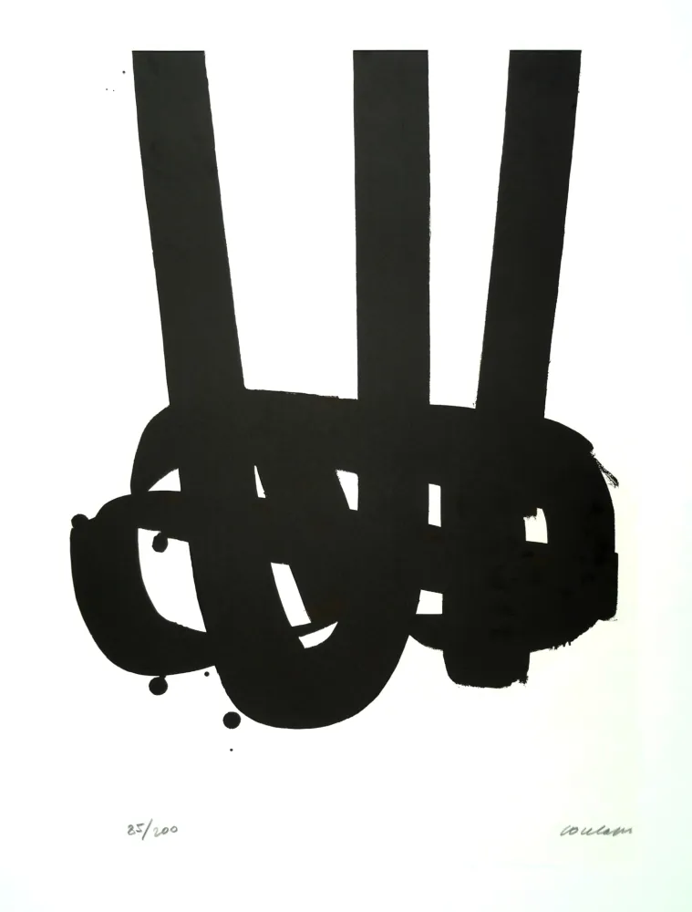 Lithograph Soulages - Lithographie 29