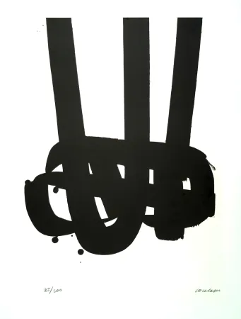 Lithograph Soulages - Lithographie 29