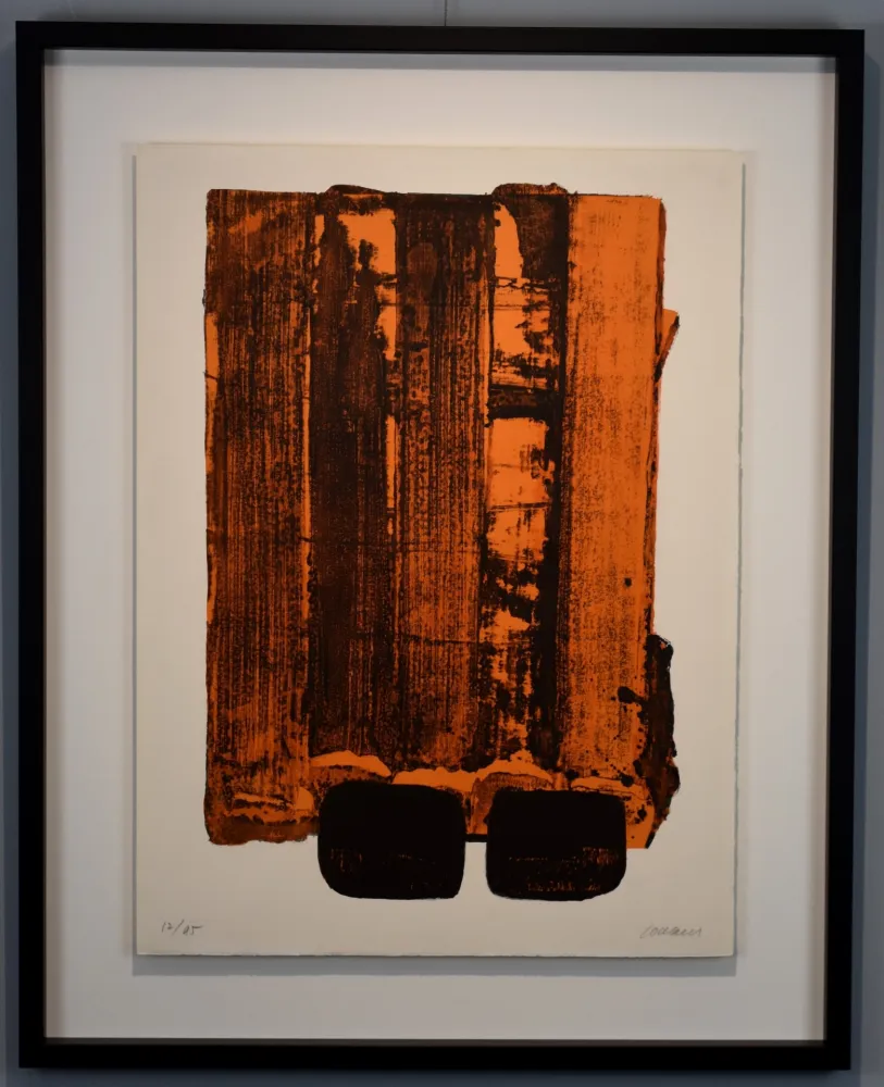 Lithograph Soulages - Lithographie 34