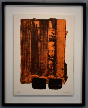 Lithograph Soulages - Lithographie 34
