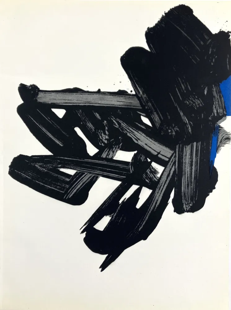 Lithograph Soulages - Lithographie n° 17