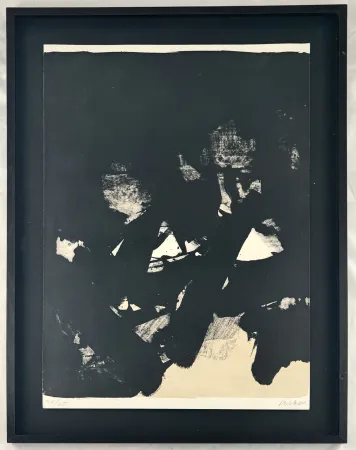 Lithograph Soulages - Lithographie n°13 