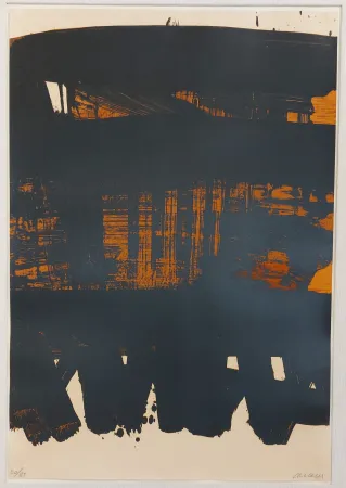 Lithograph Soulages - Lithographie n°22 