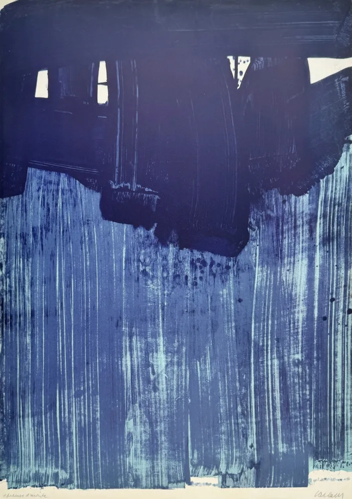 Lithograph Soulages - Lithographie n°23 