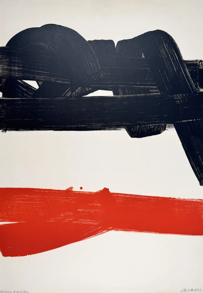 Lithograph Soulages - Lithographie n°27 