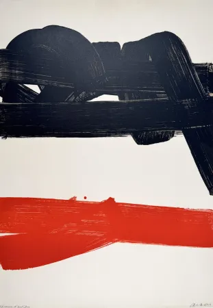 Lithograph Soulages - Lithographie n°27 