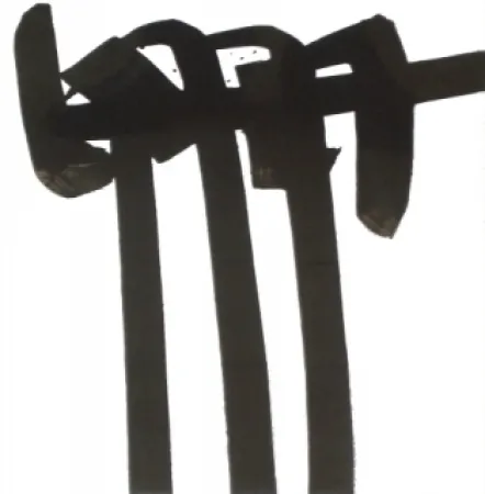 Lithograph Soulages - Lithographie n°28