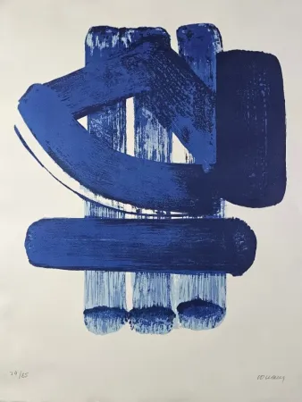 Lithograph Soulages - Lithographie No 37