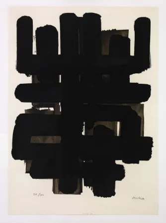 Lithograph Soulages - Lithographie originale 3
