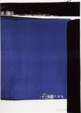 Screenprint Soulages - Serigraphie n° 16