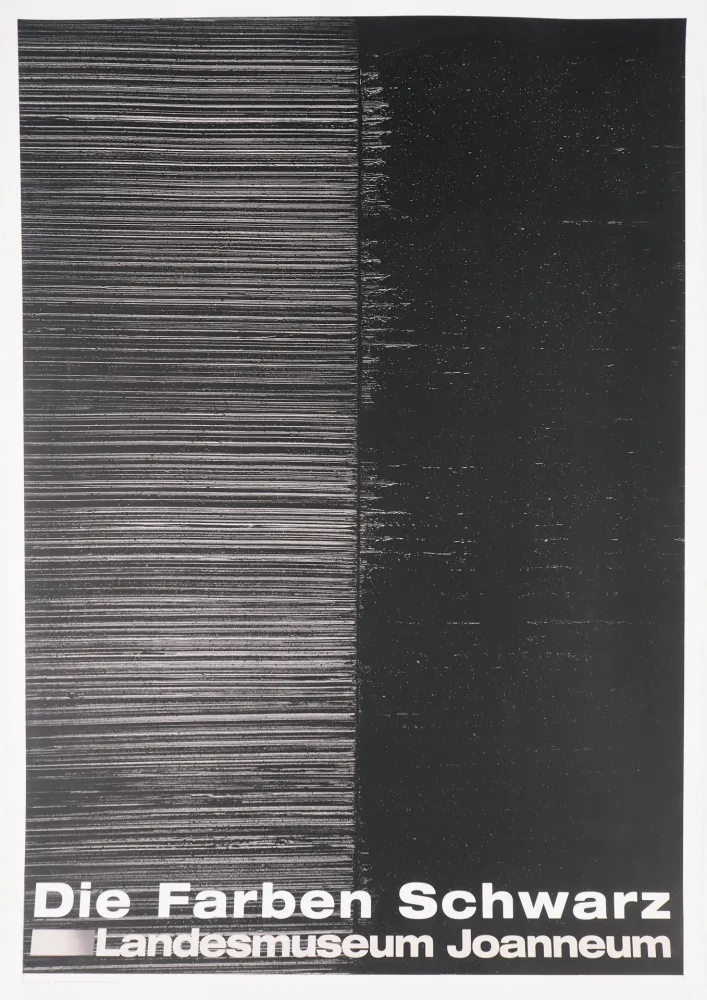 Screenprint Soulages - Sérigraphie n°25