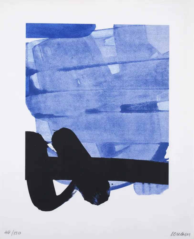 Screenprint Soulages - Sérigraphie No 8