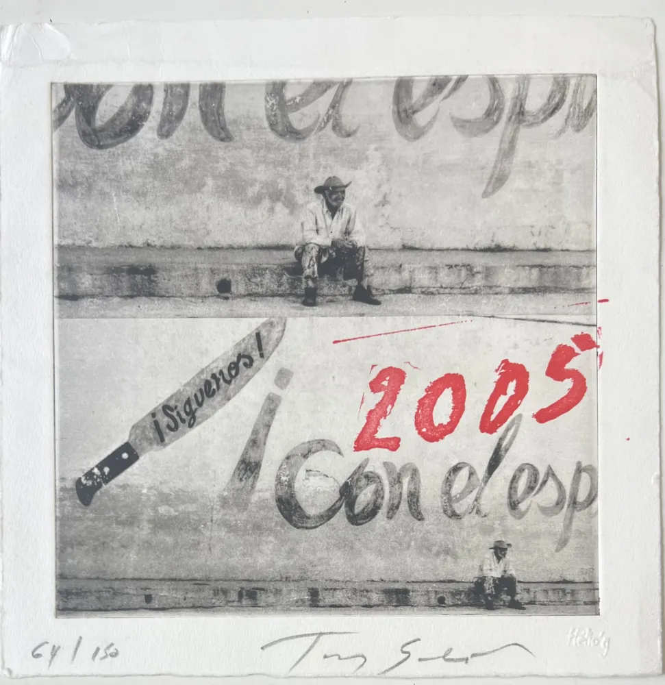 Etching Soulie - Gravure signée 