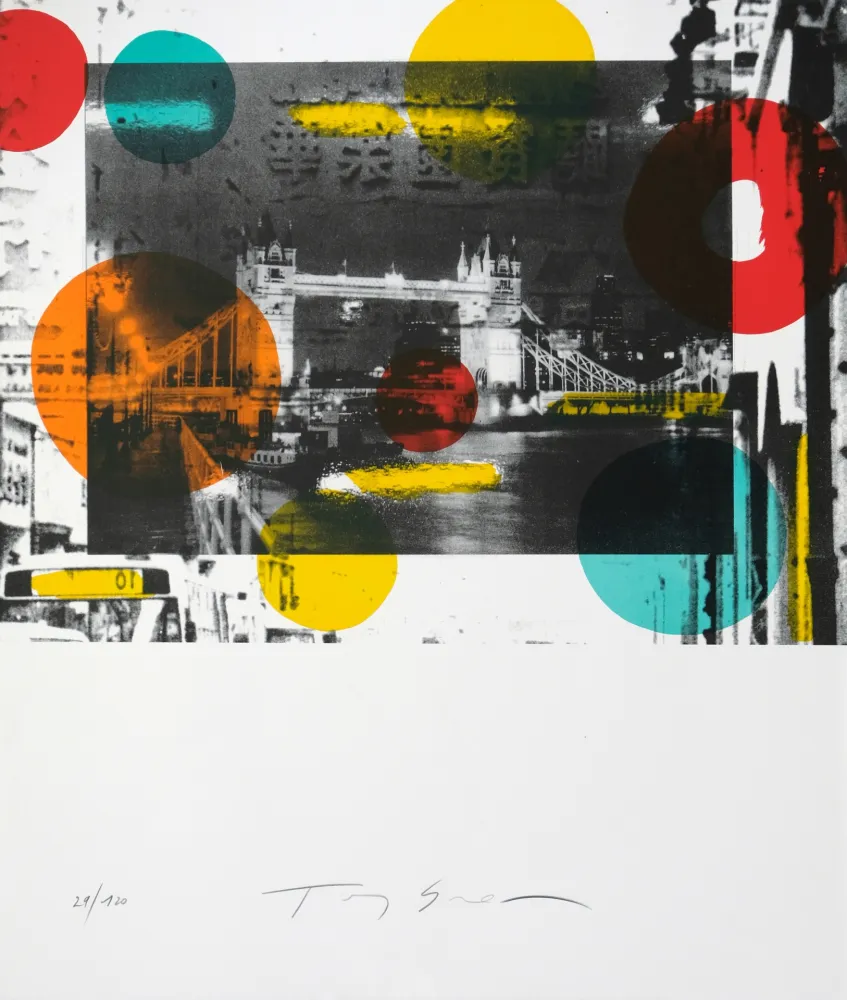 Lithograph Soulie - London