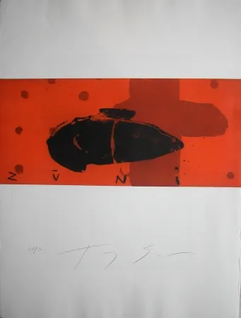 Etching Soulie - SPRING 5 -gravure de TONY SOULIE