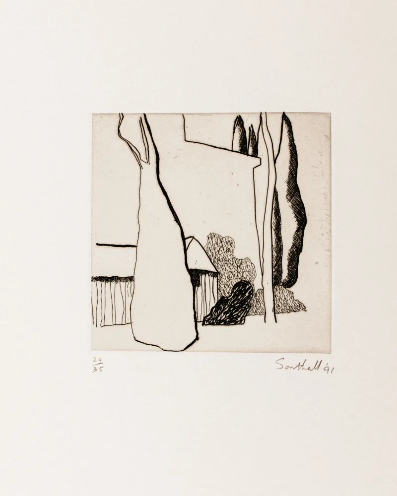 Etching Southall - Untitled 