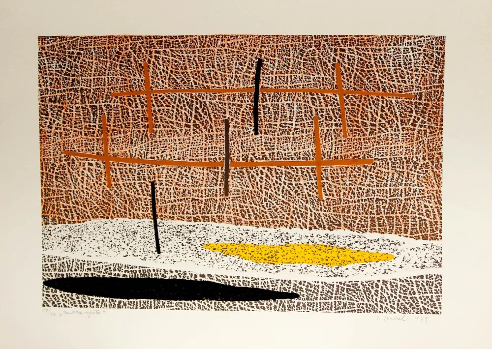 Lithograph Spacal - DANZA SEGRETA