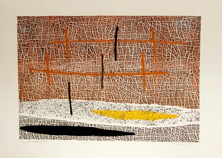 Lithograph Spacal - DANZA SEGRETA