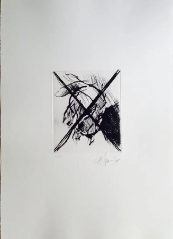 Drypoint Spagnulo - Senza titolo