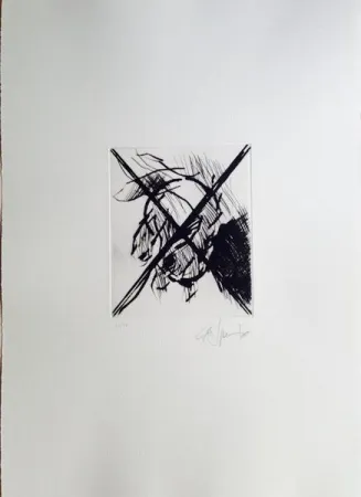 Drypoint Spagnulo - Senza titolo