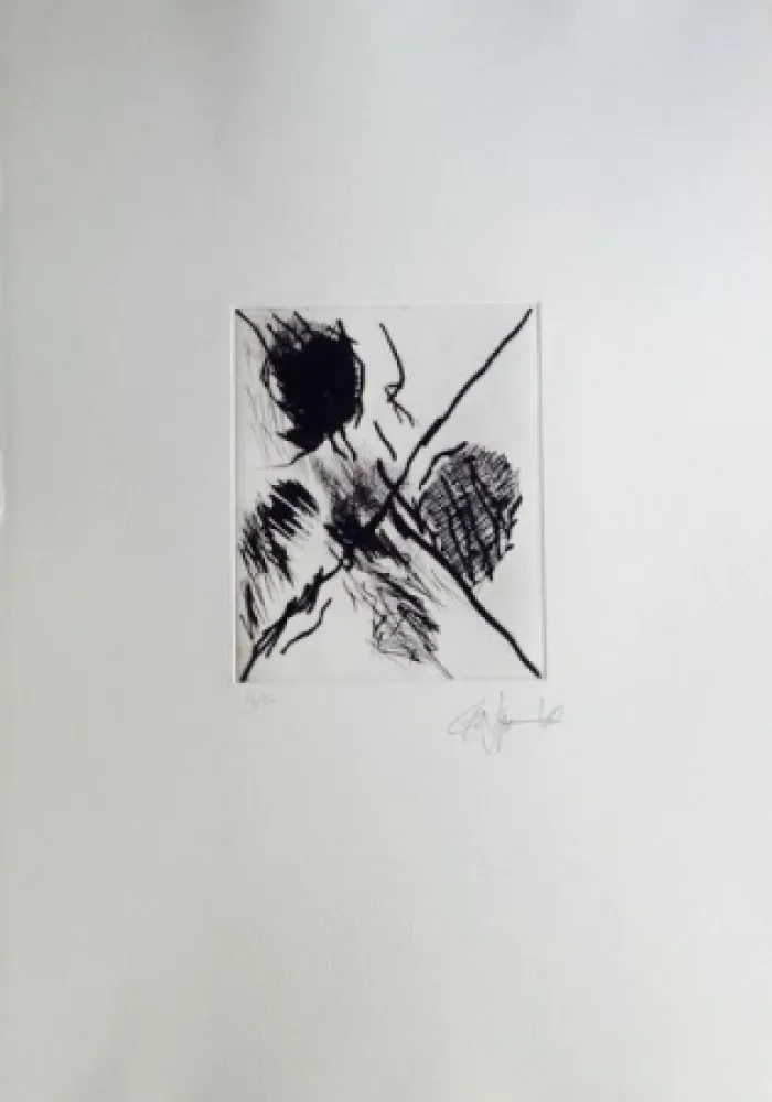 Drypoint Spagnulo - Senza titolo