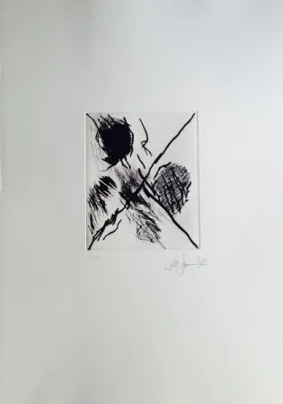 Drypoint Spagnulo - Senza titolo