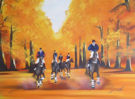 Lithograph Spahn - 4 saisons album