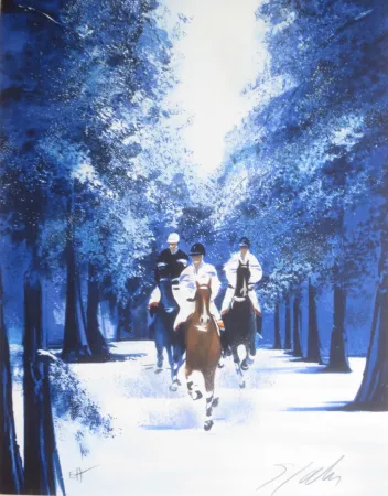 Lithograph Spahn - 4 saisons album