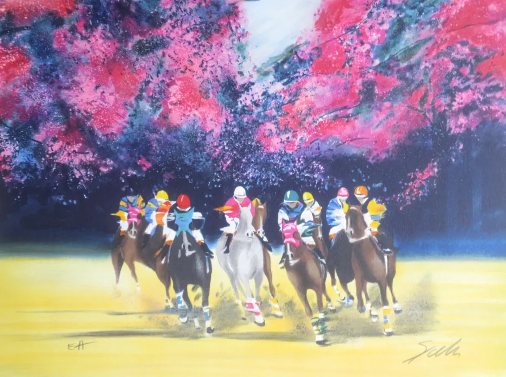 Lithograph Spahn - 4 saisons album