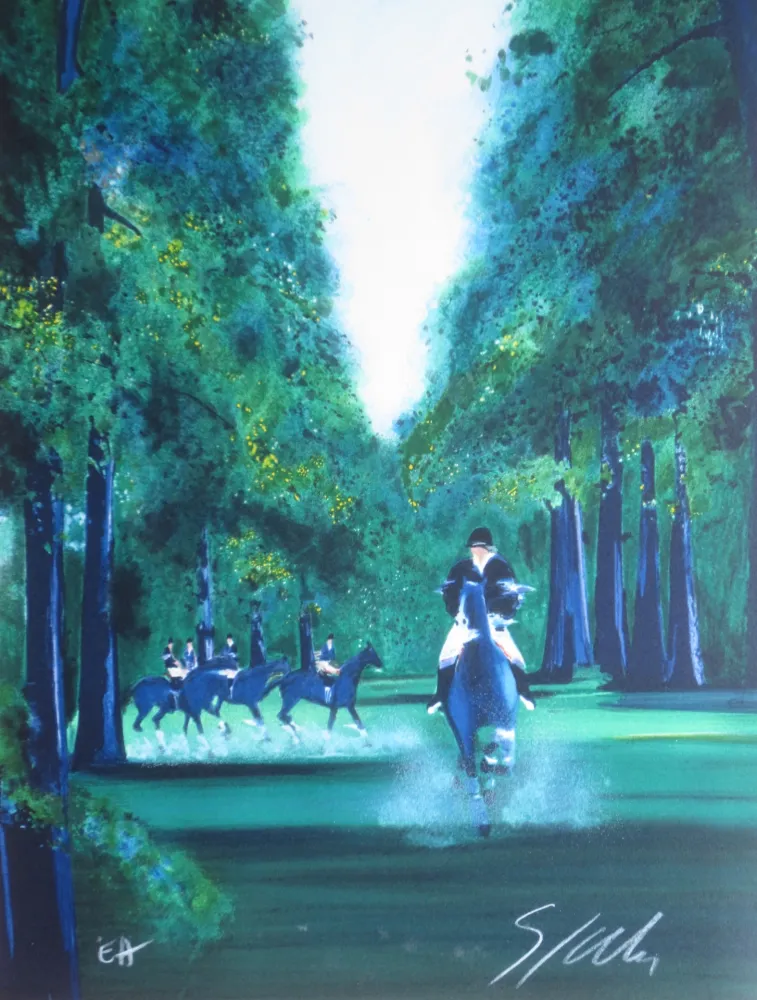 Lithograph Spahn - 4 saisons album