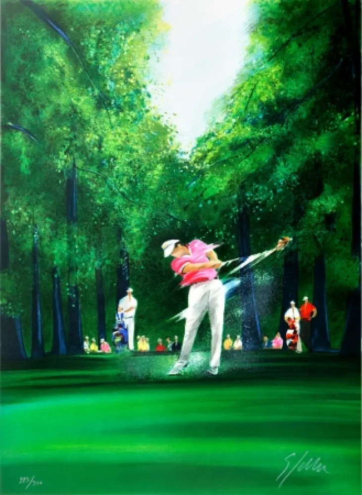 Lithograph Spahn - Open de France