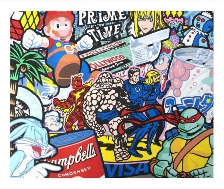 Lithograph Speedy Graphito - Prime time