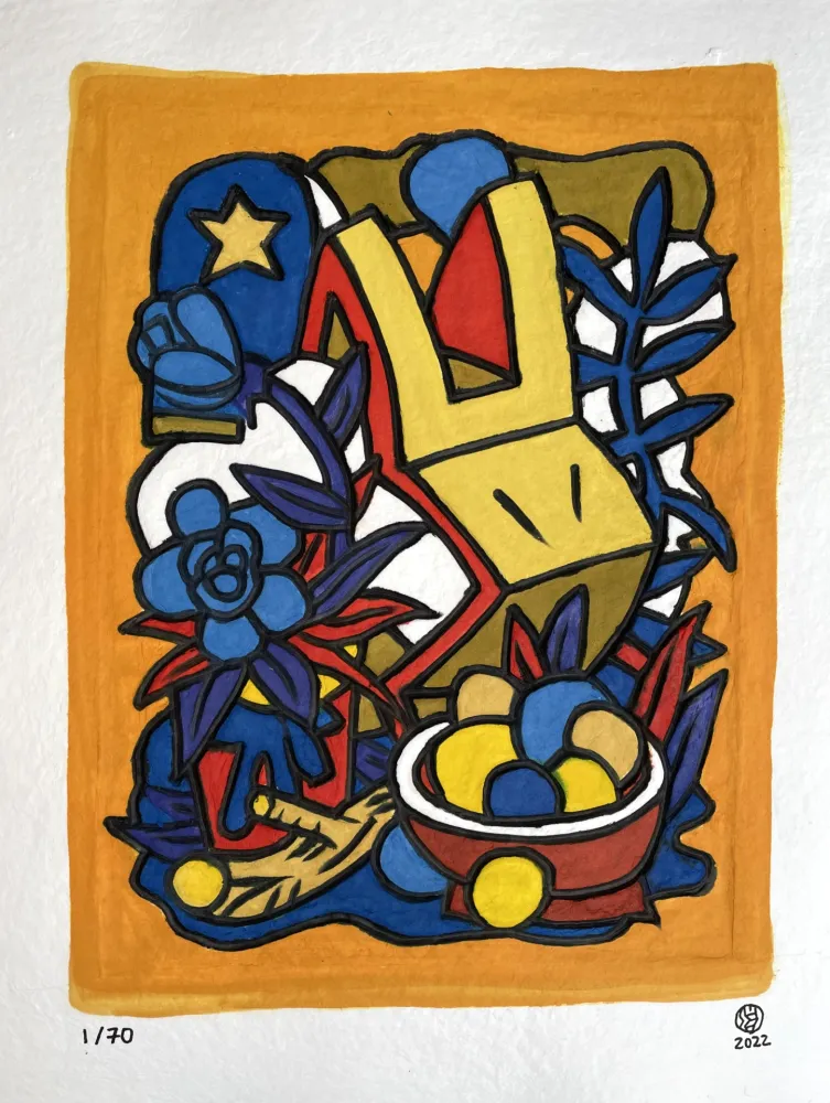 Etching Speedy Graphito - Printemps