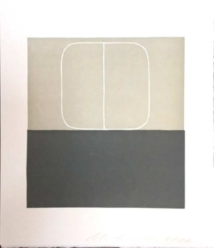 Linocut Spescha - Sans titre